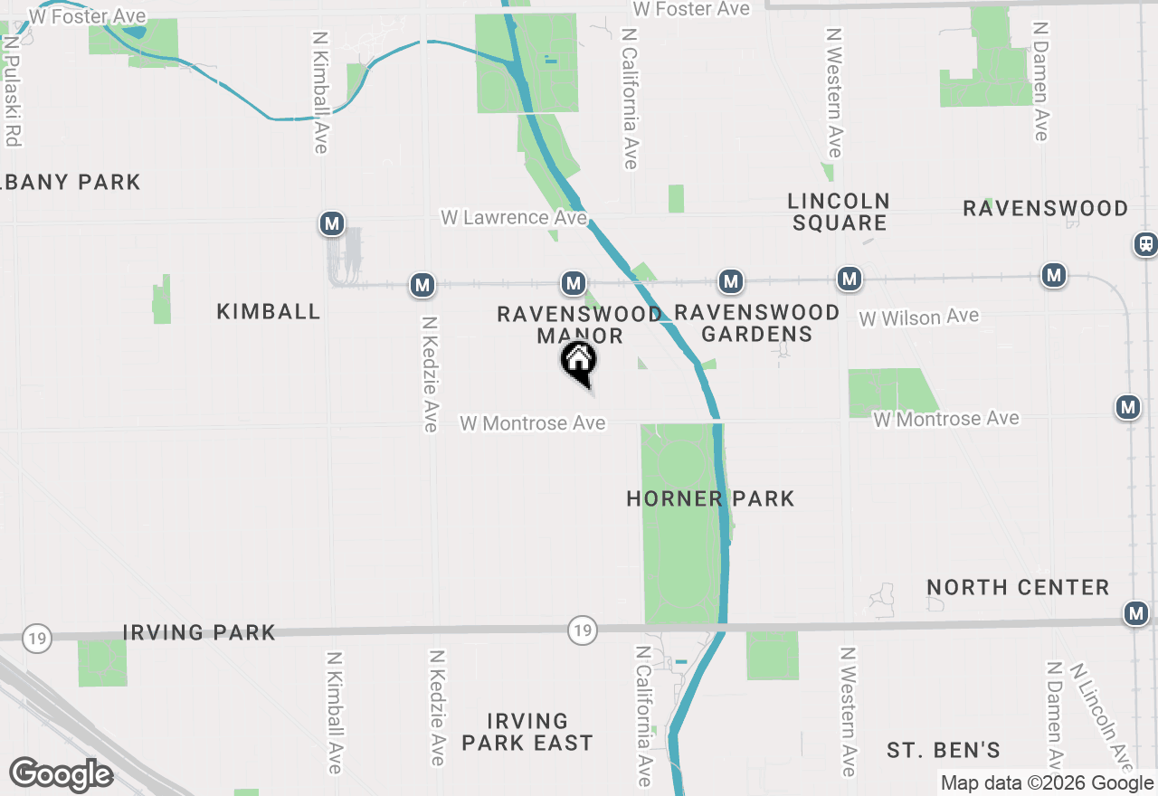Map of 4426 N Francisco Avenue, Chicago, IL 60625