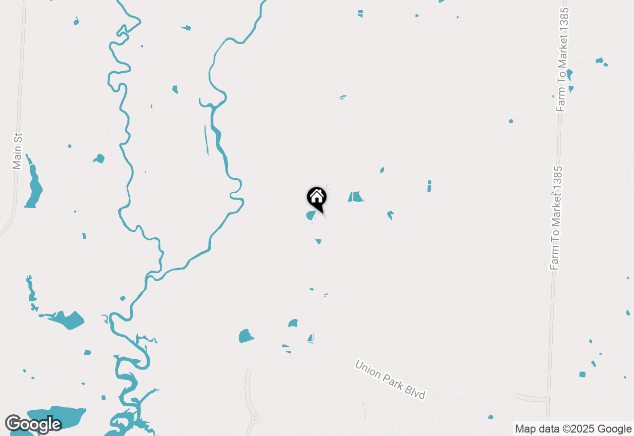 Map of 800 Brock Drive, Aubrey, TX 76227