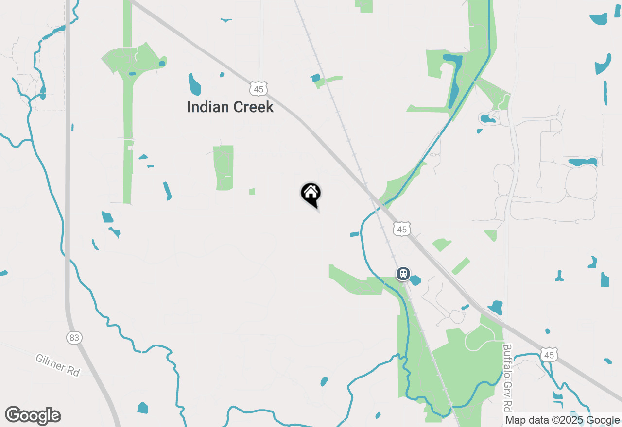 Map of 323 Camden Place, Vernon Hills, IL 60061