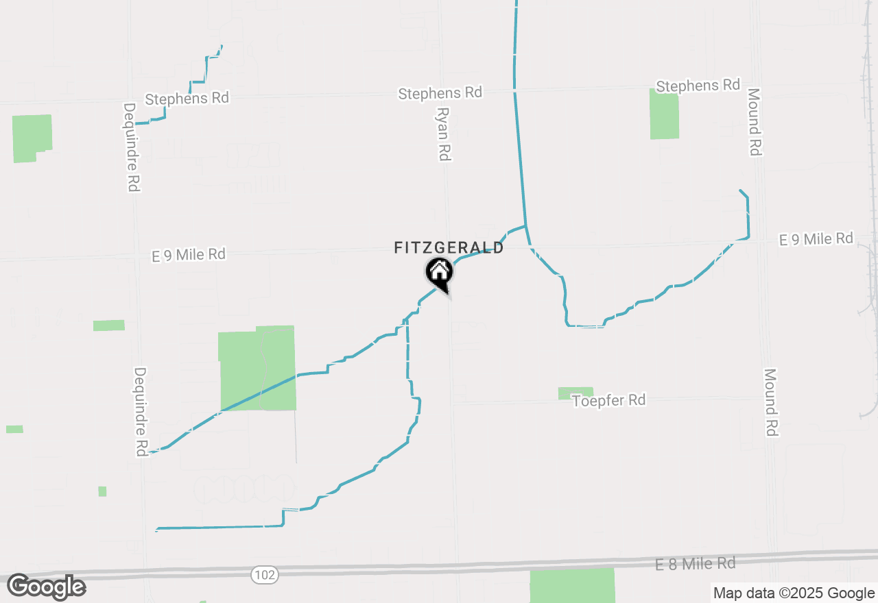 Map of 22615 Ryan Road, Warren, MI 48091