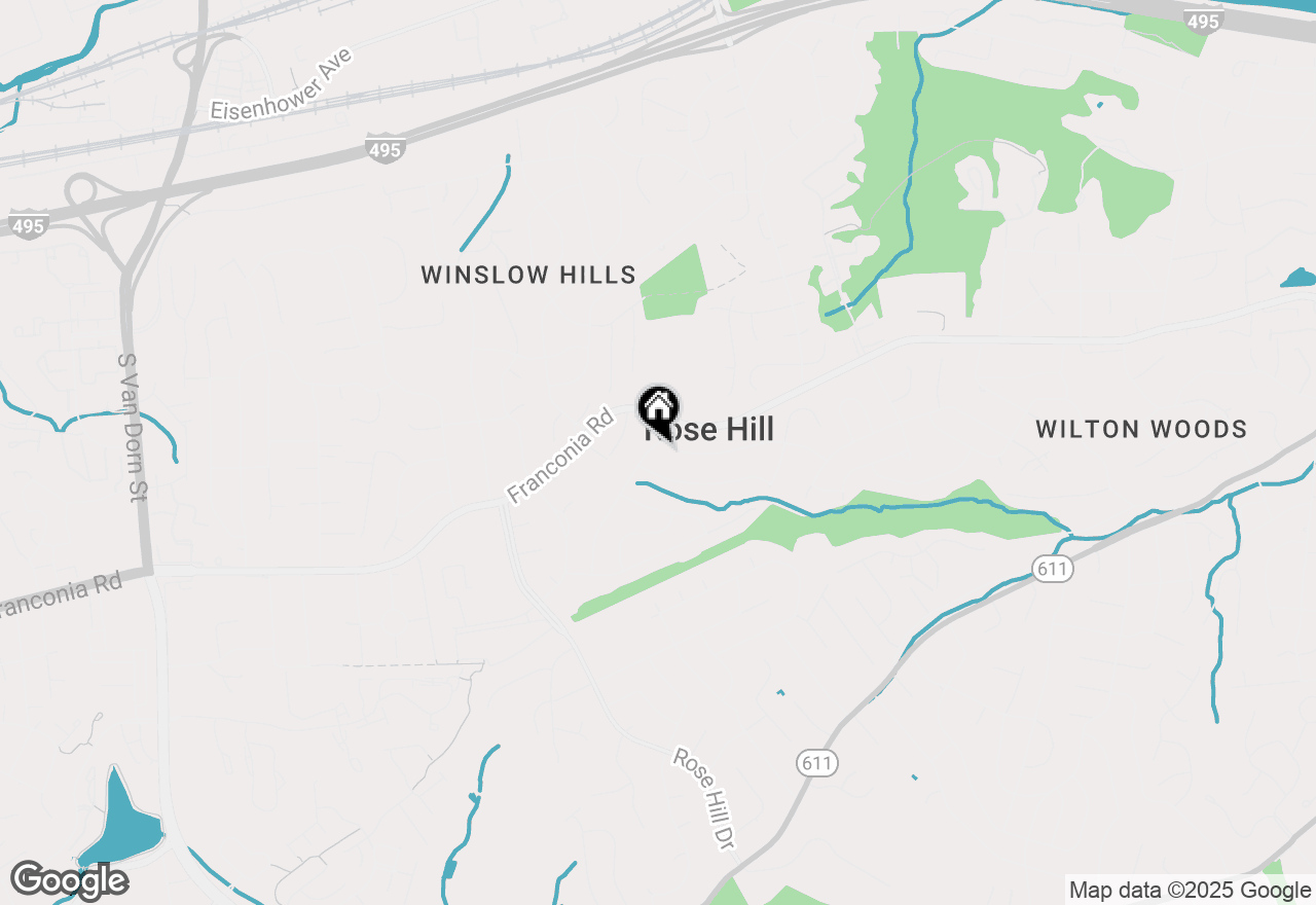 Map of 5935 Craft Road, Alexandria, VA 22310