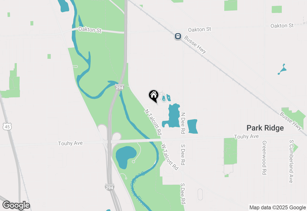 Map of 175 Boardwalk Place #301, Park Ridge, IL 60068