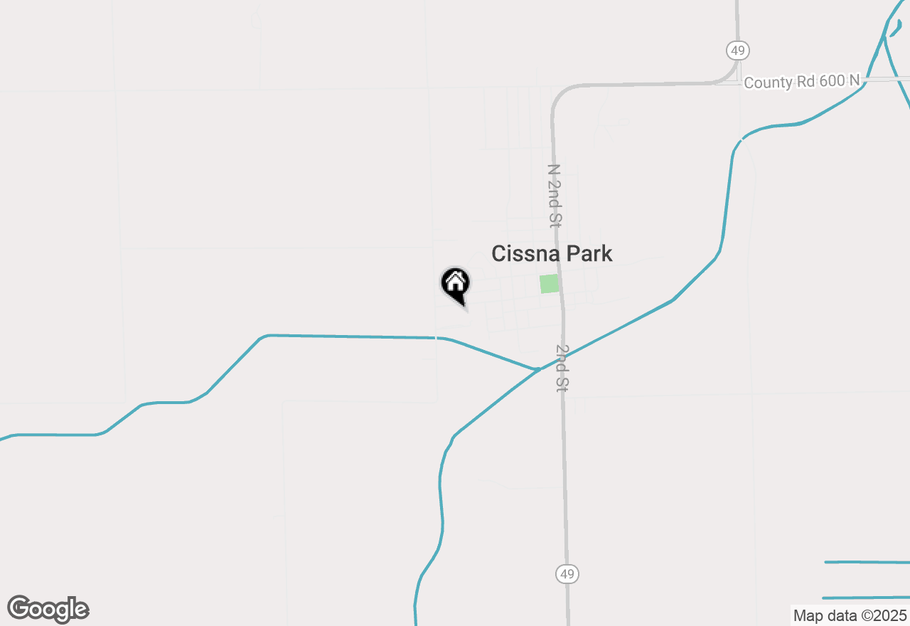 Map of 442 W Koplin Avenue, Cissna Park, IL 60924