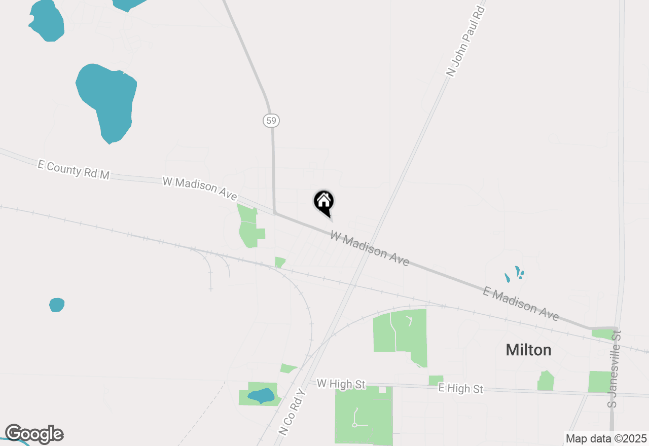 Map of 17 Windsor Court, Milton, WI 53563