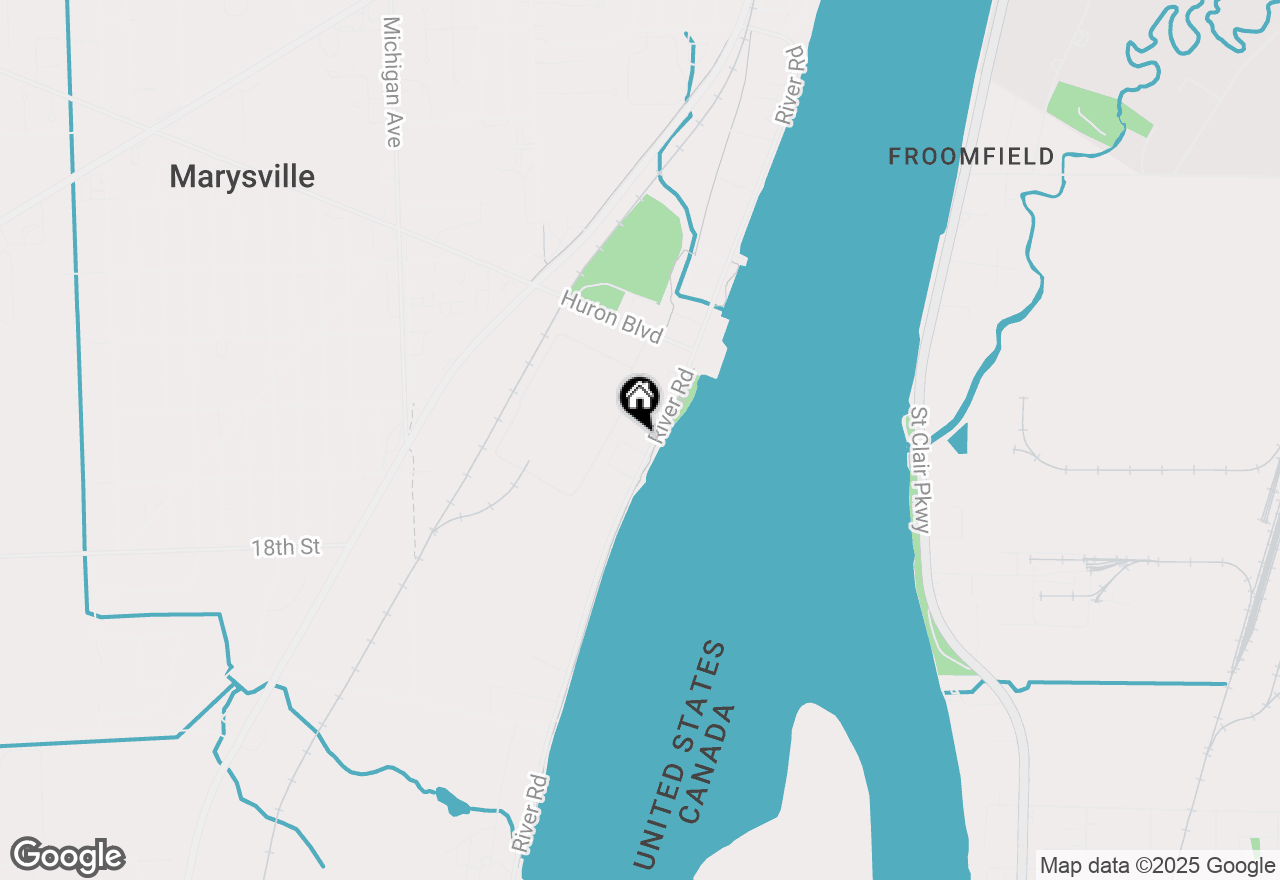 Map of 1660 River Road #4, Marysville, MI 48040