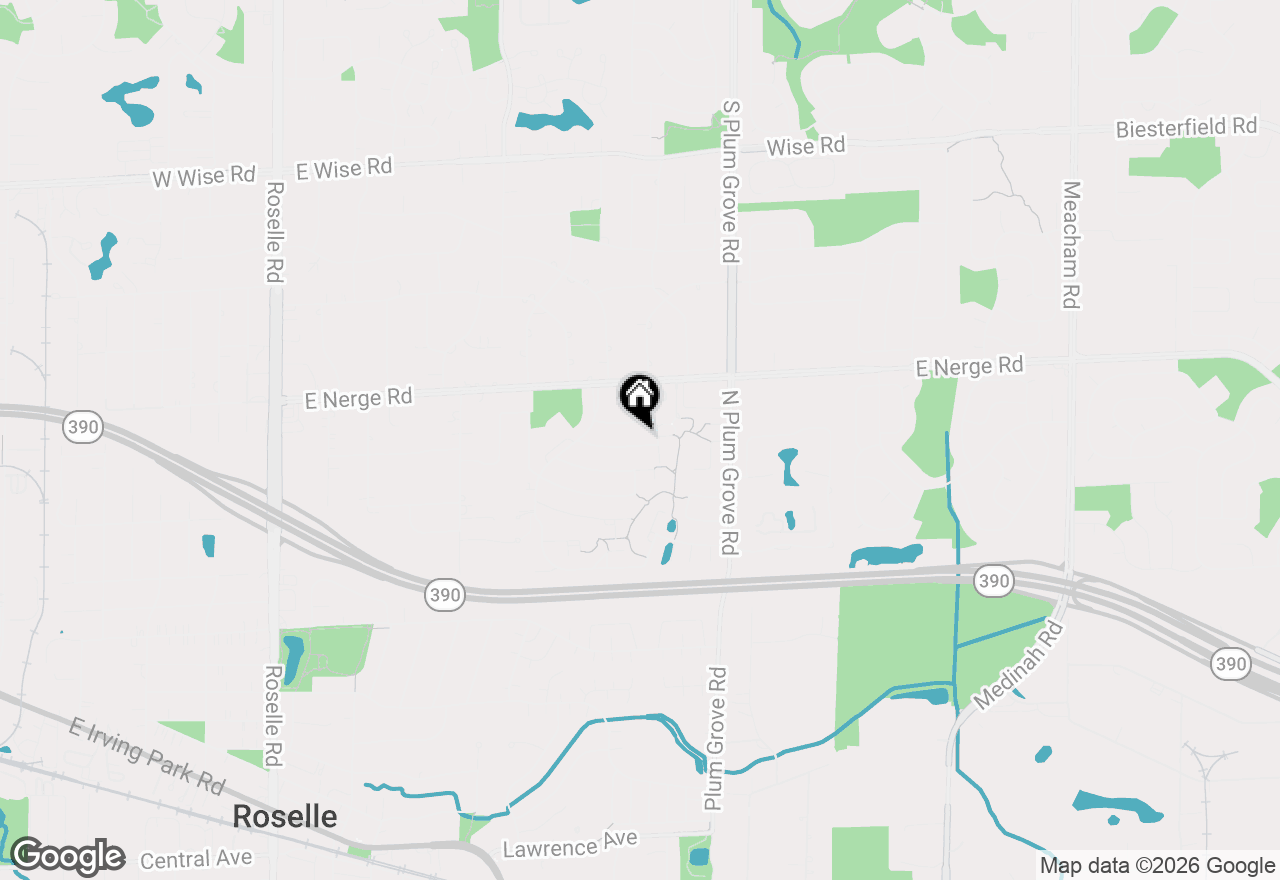 Map of 626 Bryce Trail, Roselle, IL 60172