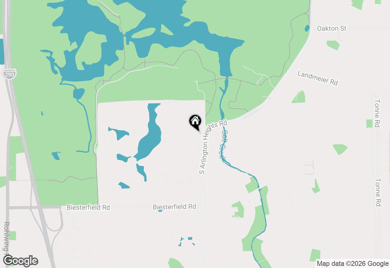 Map of 59 Sylvan Court, Elk Grove Village, IL 60007