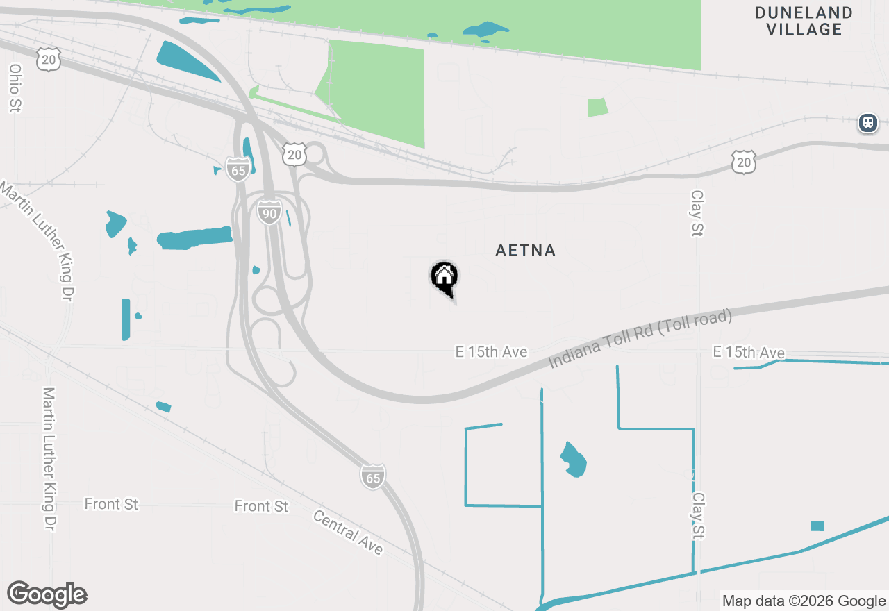 Map of 1330 Idaho Street, Gary, IN 46403