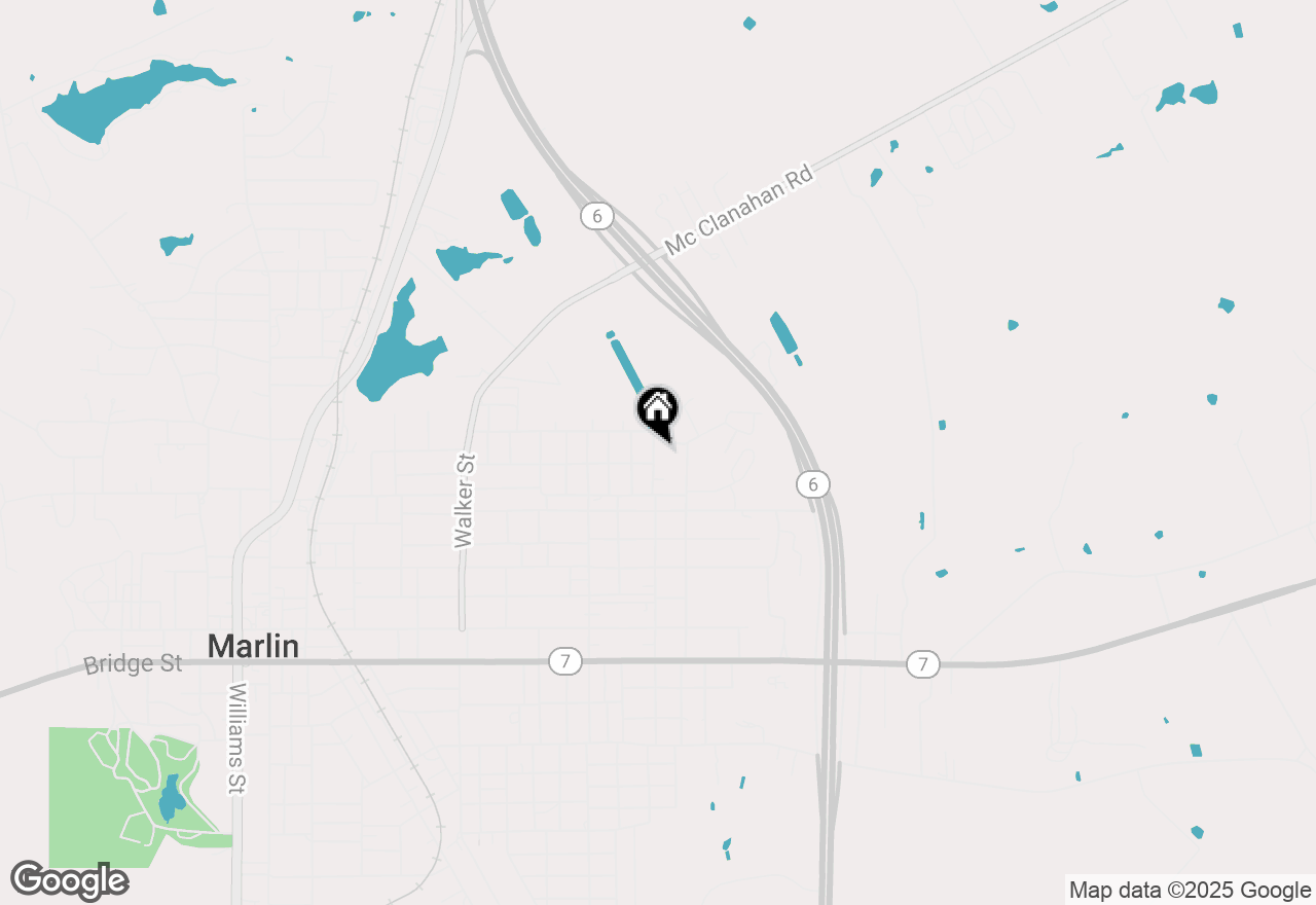 Map of 812 Wabash Street, Marlin, TX 76661