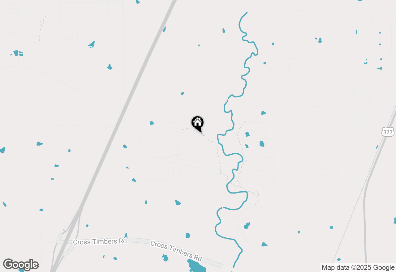Map of 3305 Meridian Drive, Northlake, TX 76226