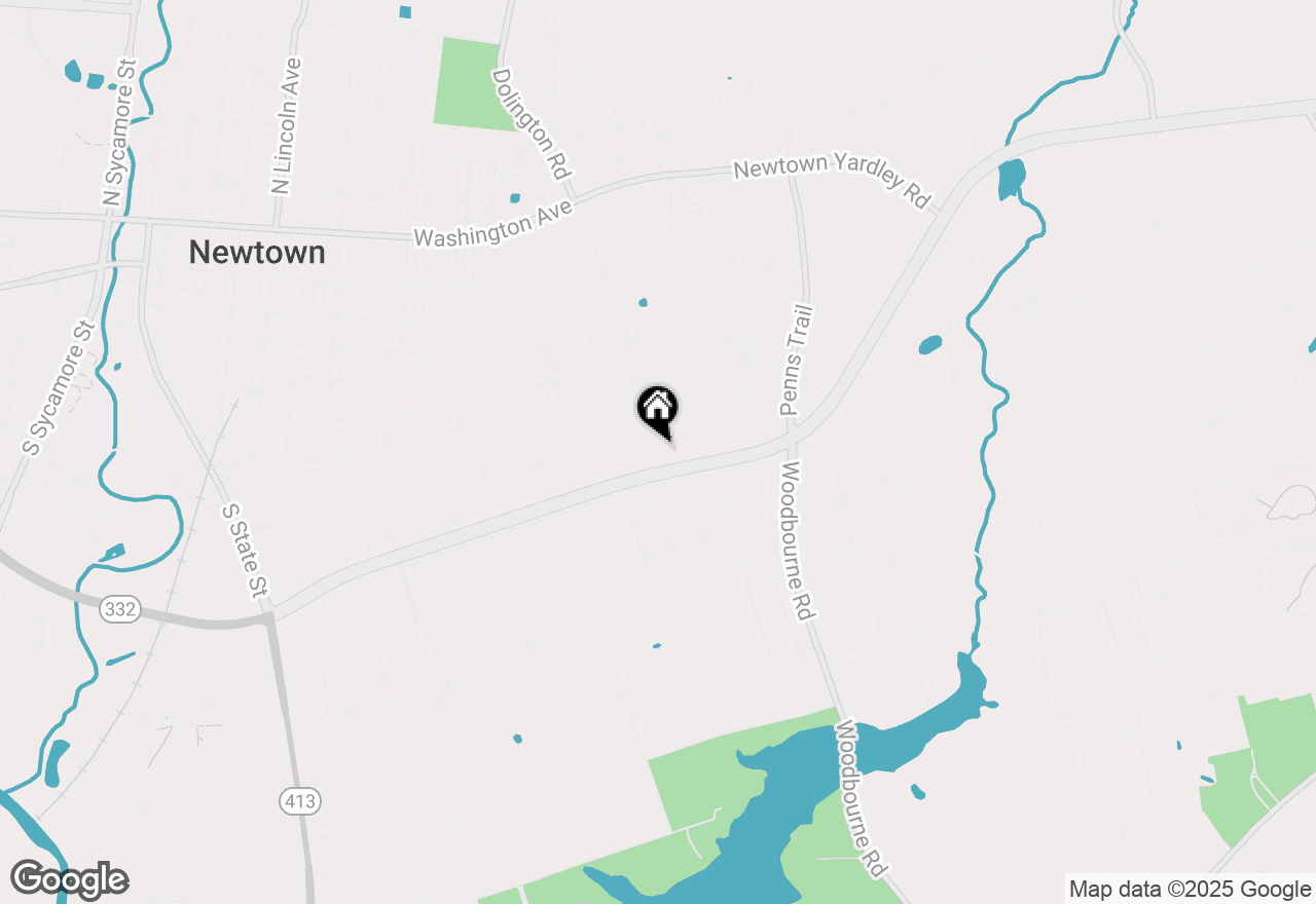 Map of 17 Blacksmith Road, Newtown, PA 18940