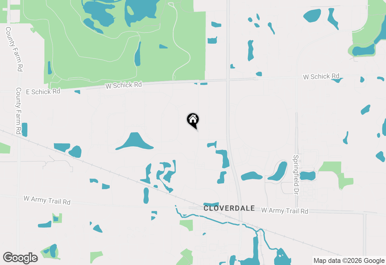 Map of 200 Covington Drive, Bloomingdale, IL 60108