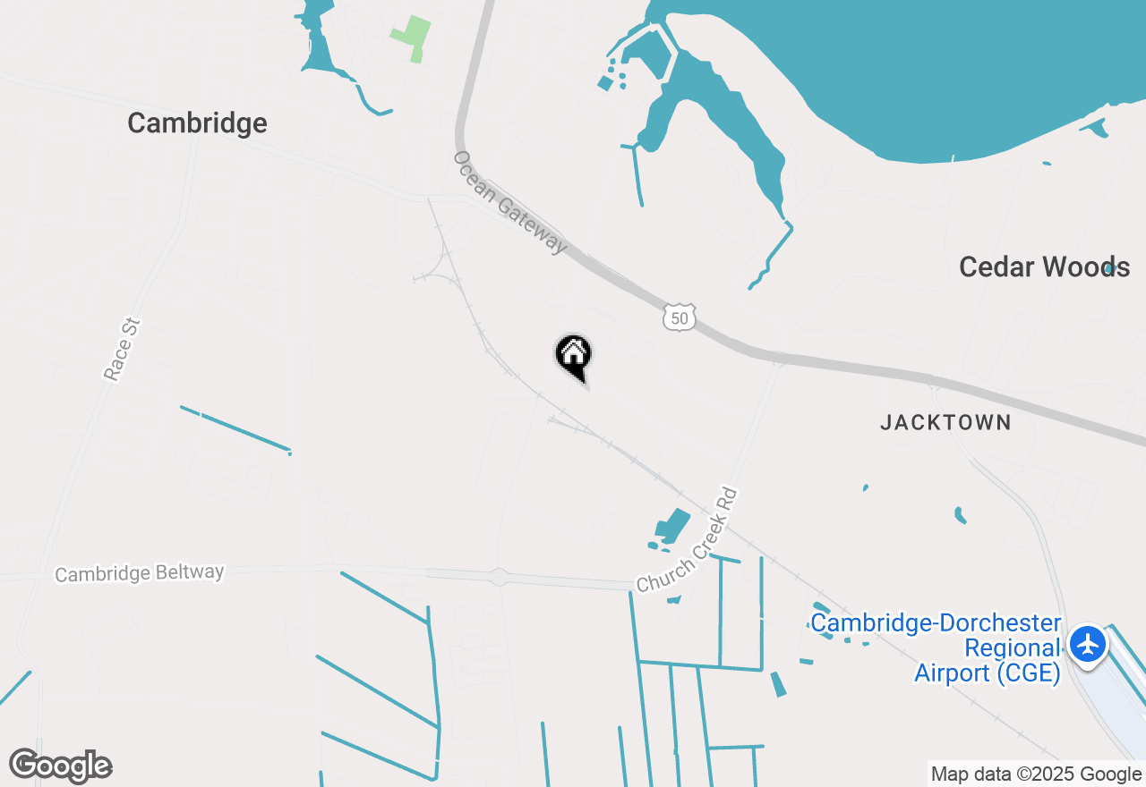 Map of 807 Chesapeake Drive #2, Cambridge, MD 21613