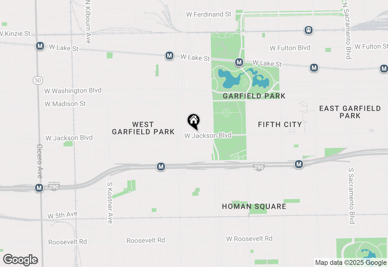 Map of 3900 W Jackson Boulevard, Chicago, IL 60624