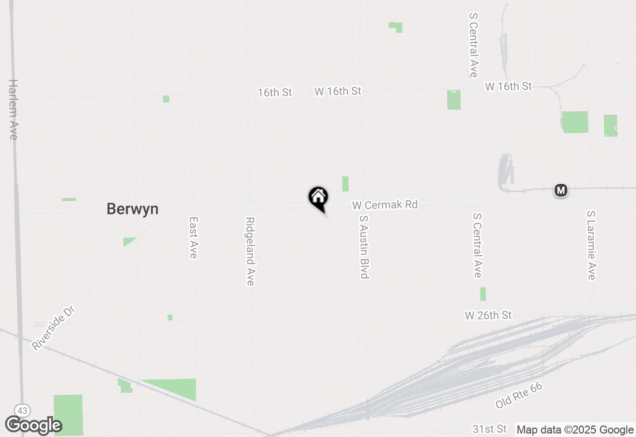 Map of 2218 S 61st Court, Cicero, IL 60804