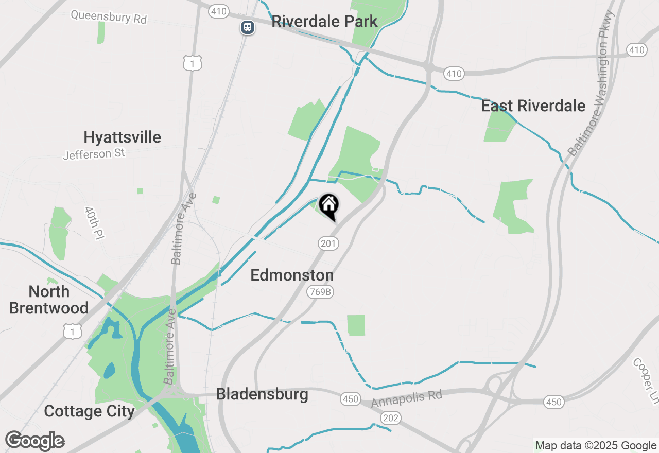 Map of 5054 Kenilworth Avenue, Hyattsville, MD 20781