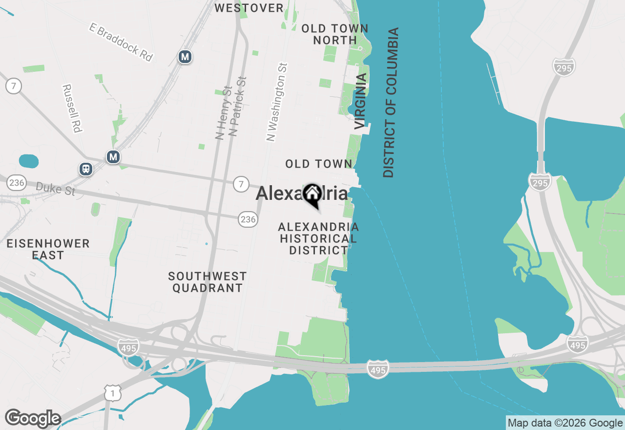 Map of 200 S Fairfax Street #7, Alexandria, VA 22314