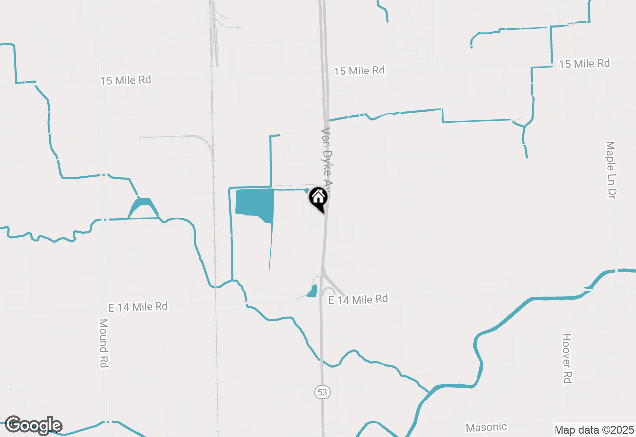 Map of 33703 Van Dyke Avenue, Sterling Heights, MI 48312