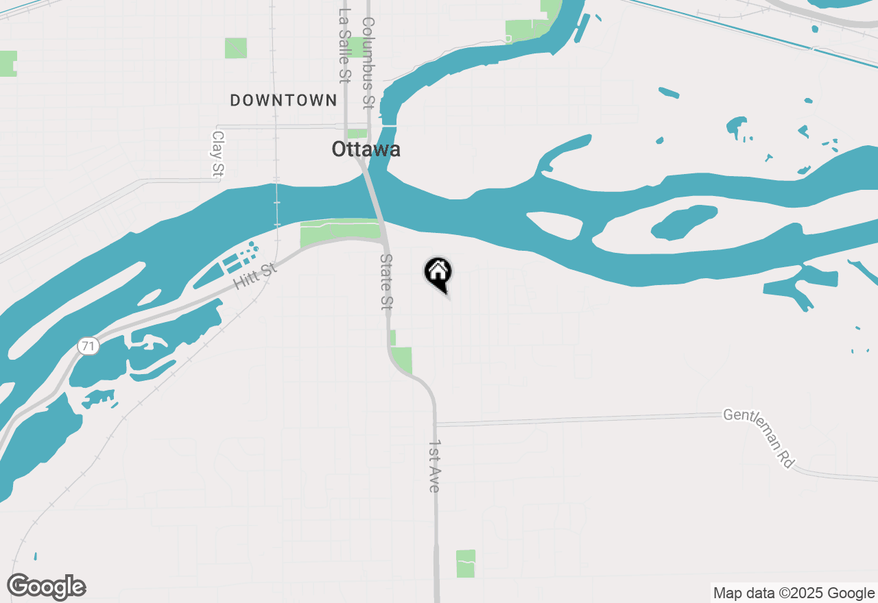 Map of 432 1st Avenue, Ottawa, IL 61350