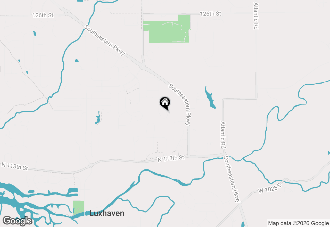 Map of 16003 Vitalize Run, Fishers, IN 46040