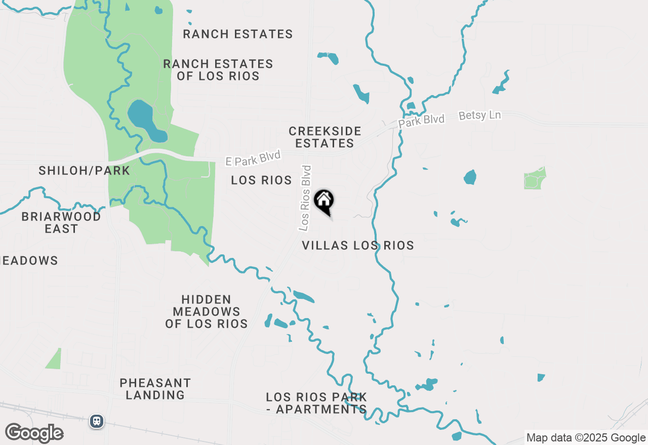 Map of 4317 Los Robles, Plano, TX 75074