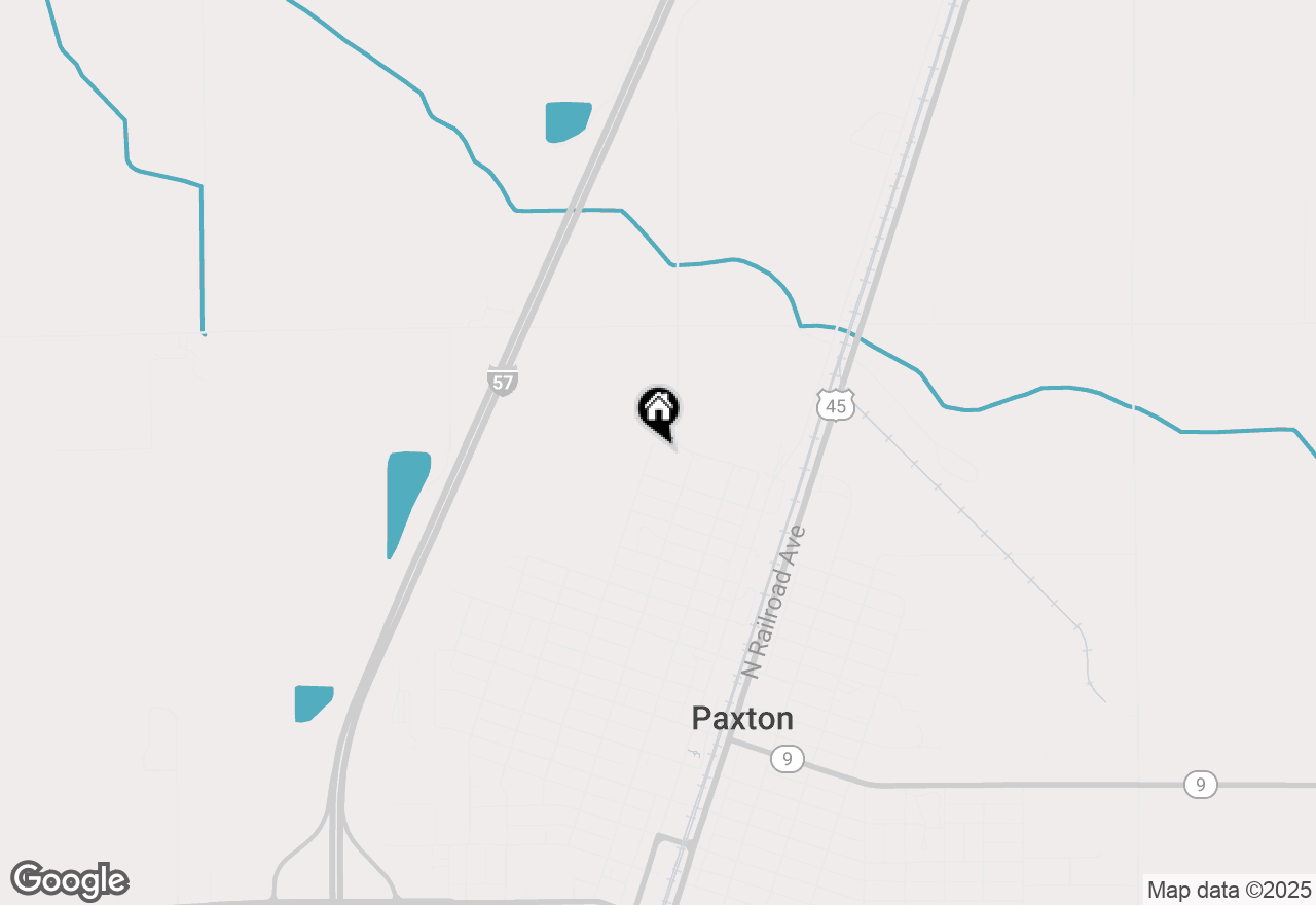 Map of 725 N Maple Street, Paxton, IL 60957