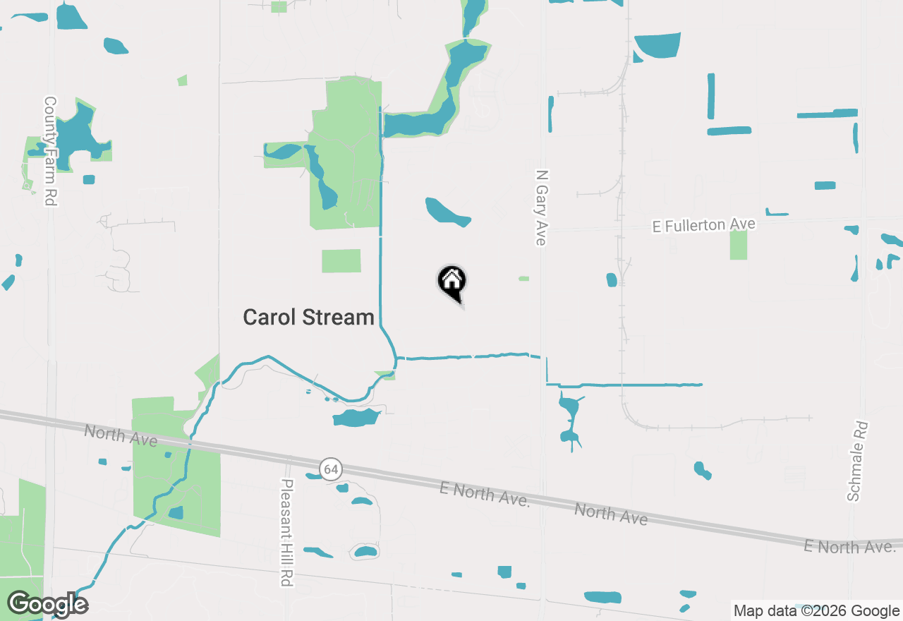 Map of 244 Arapahoe Trail, Carol Stream, IL 60188