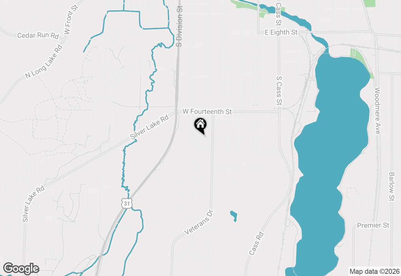 Map of 515 Georgetown Drive, Traverse City, MI 49684