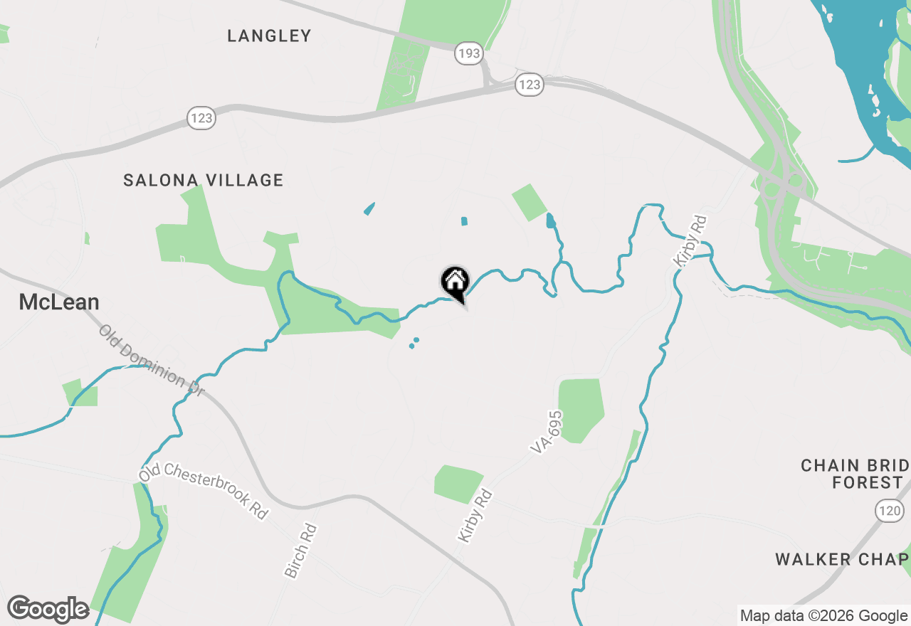 Map of 6220 Hardy Drive, Mclean, VA 22101
