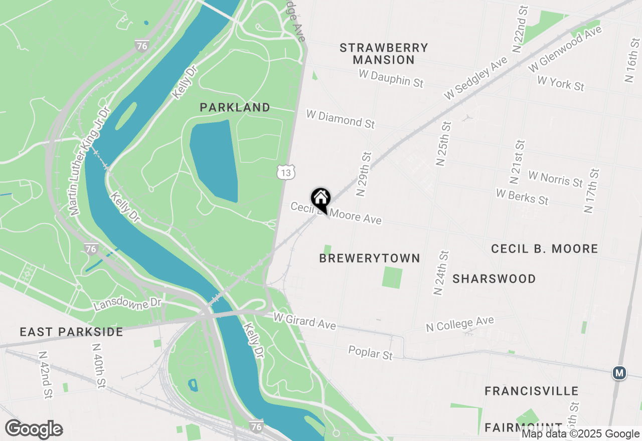 Map of 3029 W Glenwood Avenue #310, Philadelphia, PA 19121