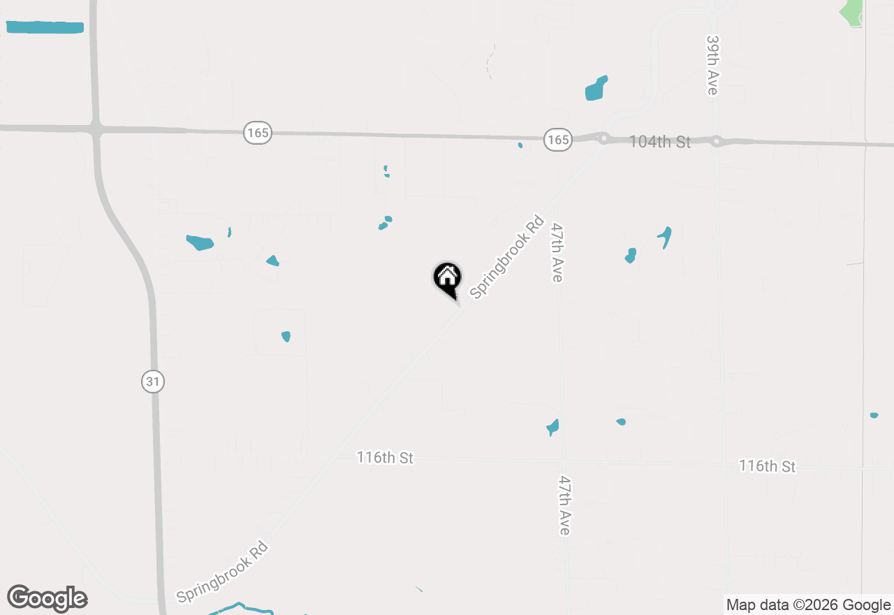 Map of 5222 Springbrook Rd, Pleasant Prairie, WI 53158