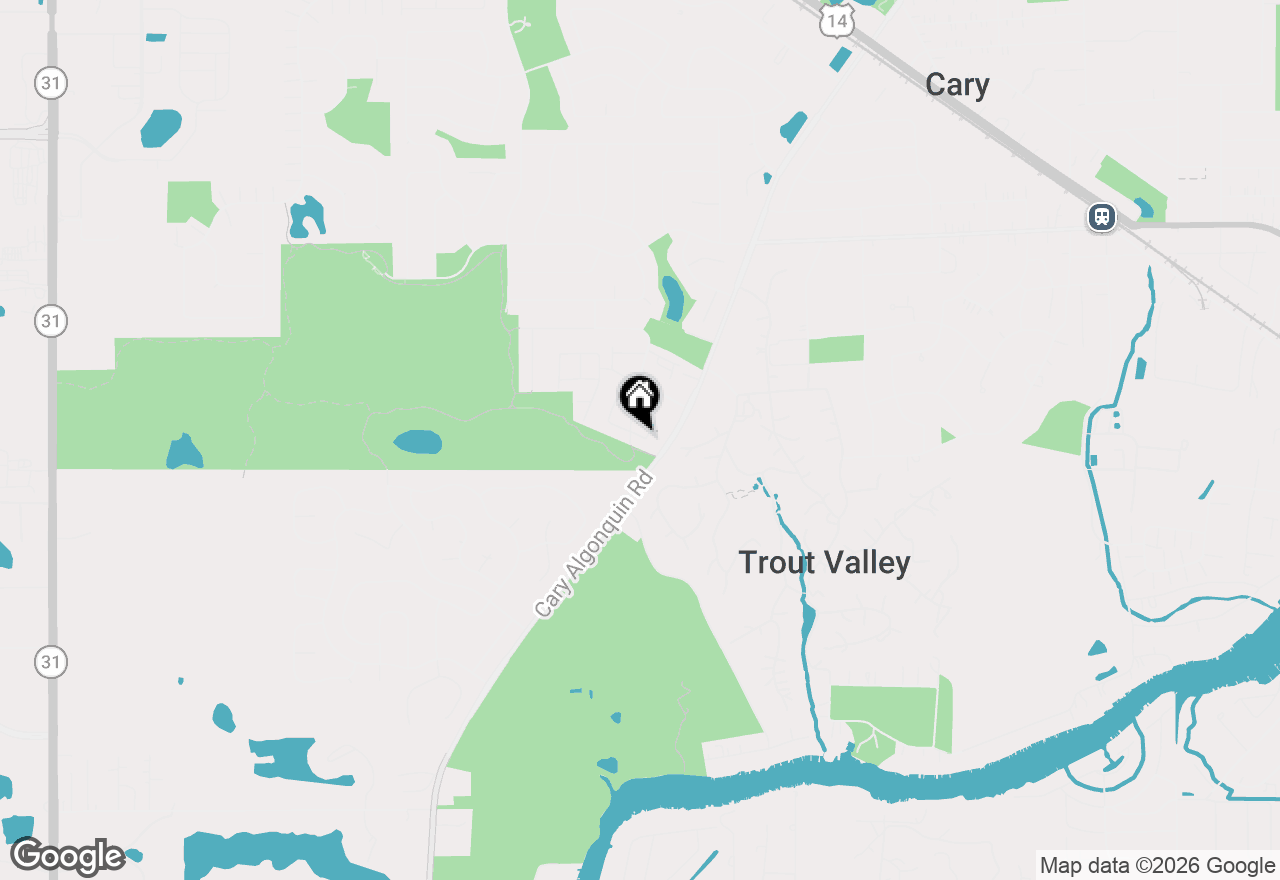 Map of (Address confidential), Cary, Illinois 60013