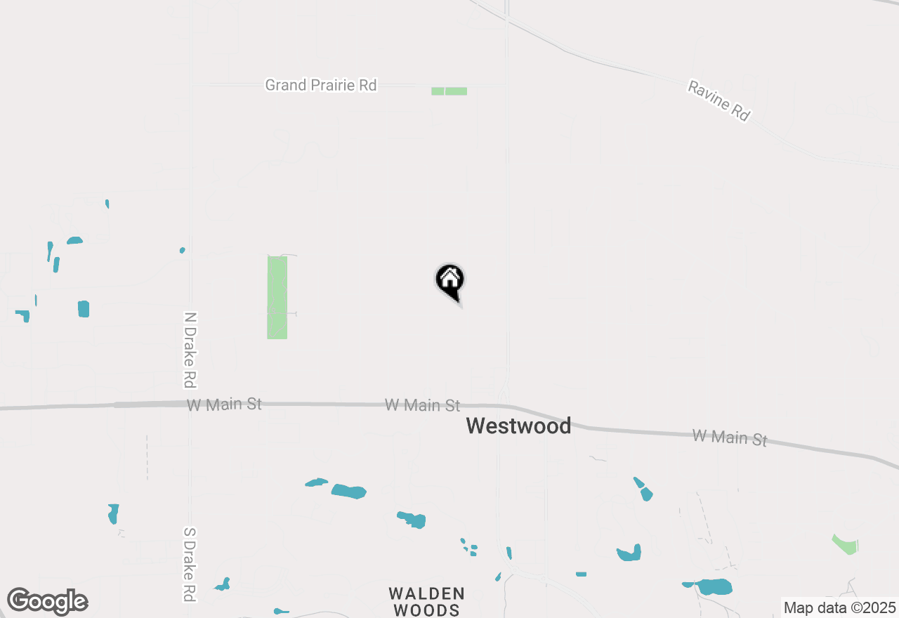 Map of 3428 Canterburty Avenue, Kalamazoo, MI 49006