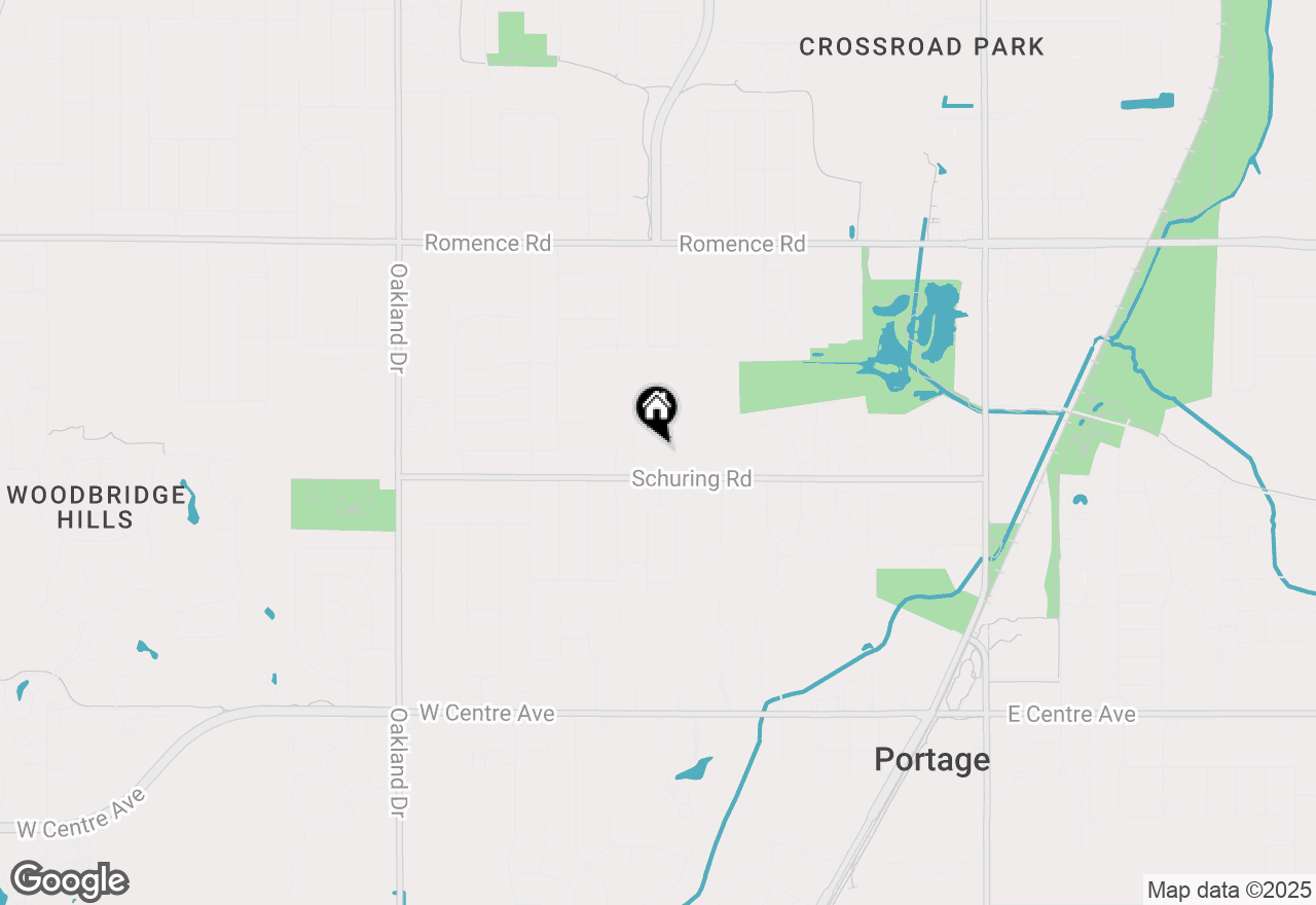Map of 1200 Schuring Road, Portage, MI 49024