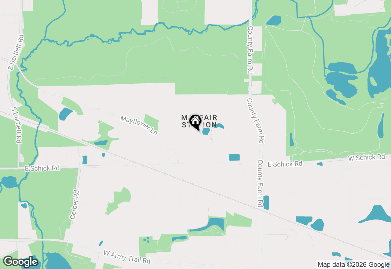Map of 2134 Aberdeen Court, Hanover Park, IL 60133