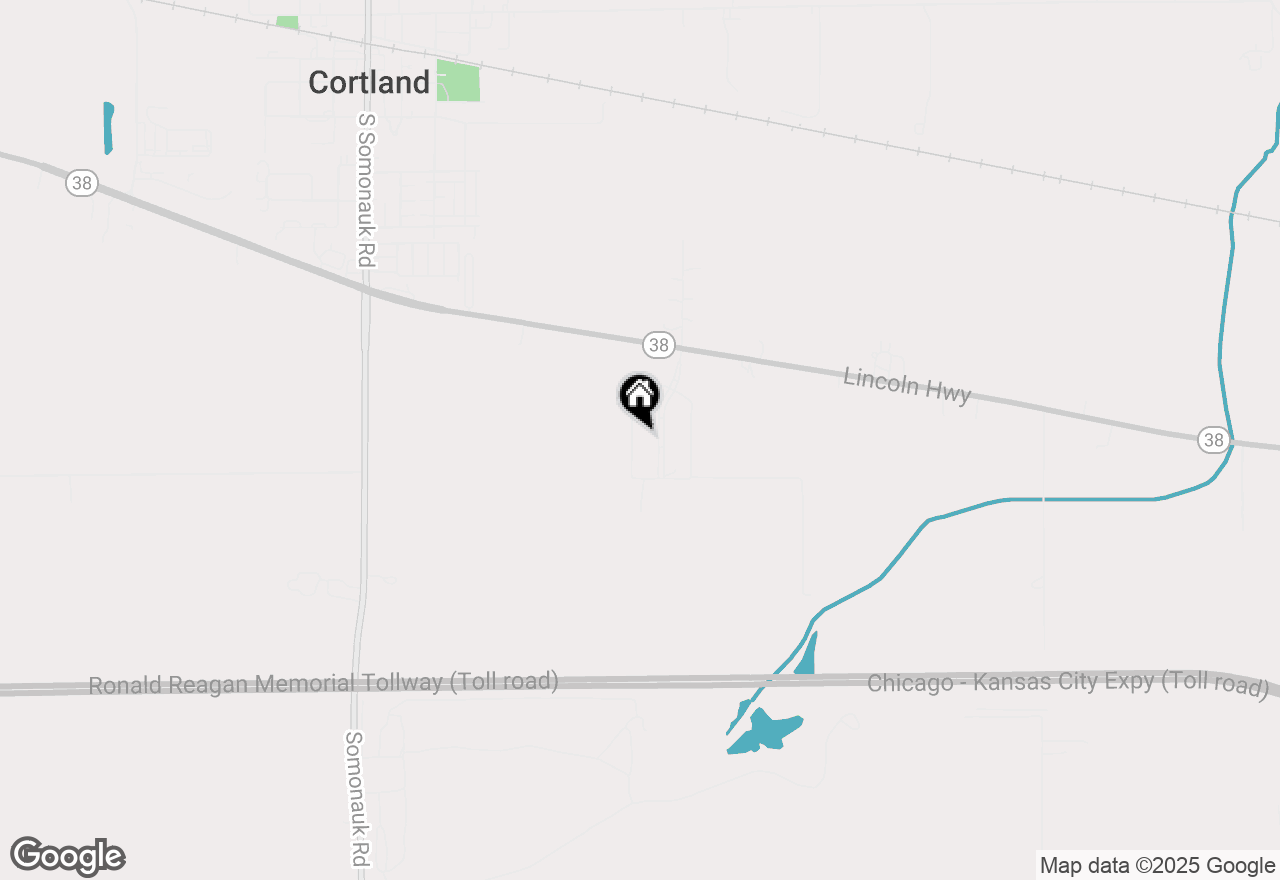 Map of 500 S Preston Street, Cortland, IL 60112