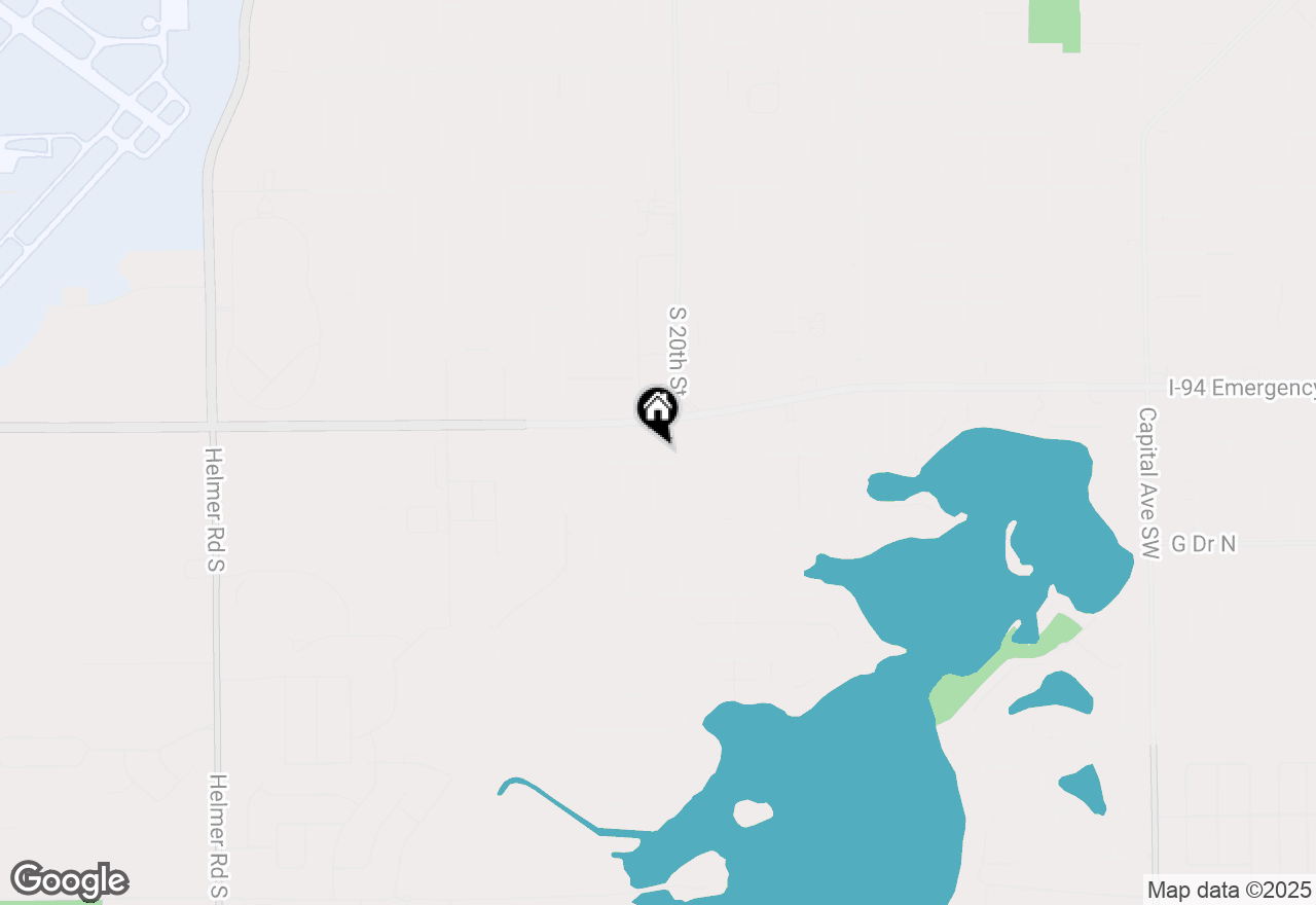 Map of 586 Waweenork Drive, Battle Creek, MI 49015