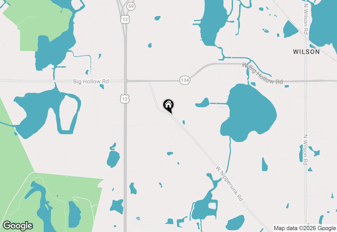 Map of 1397 Nippersink Road, Fox Lake, IL 60020