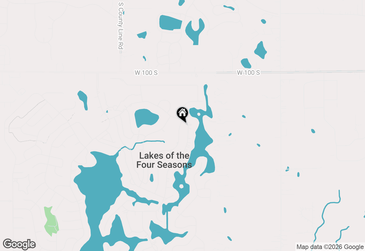 Map of 1385 Brandywine Road, Crown Point, IN 46307