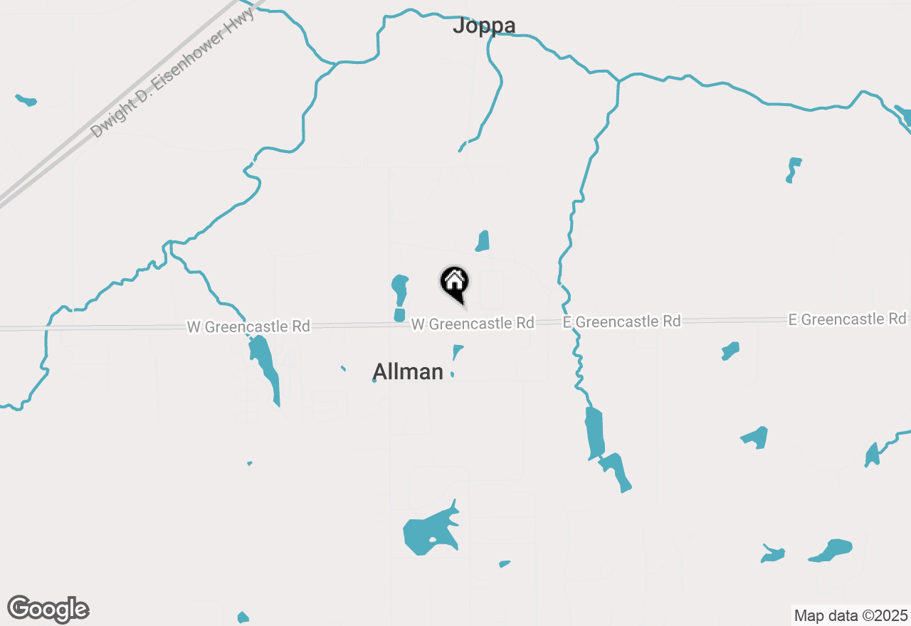 Map of 296 W Greencastle Road, Mooresville, IN 46158
