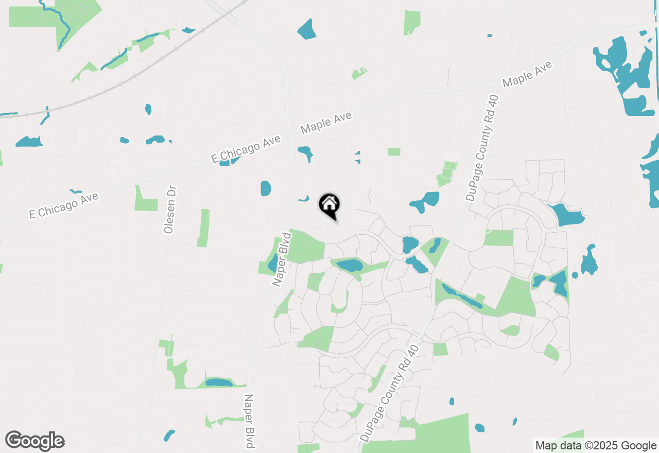 Map of 6156 Westleigh Court, Lisle, IL 60532