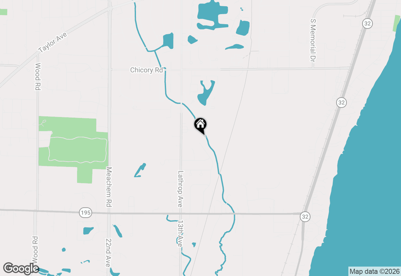Map of 4749 Piper Ln, Mount Pleasant, WI 53403
