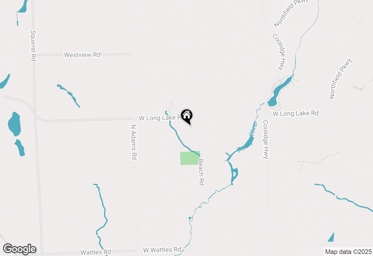 Map of 4919 Park Manor Drive, Troy, MI 48098