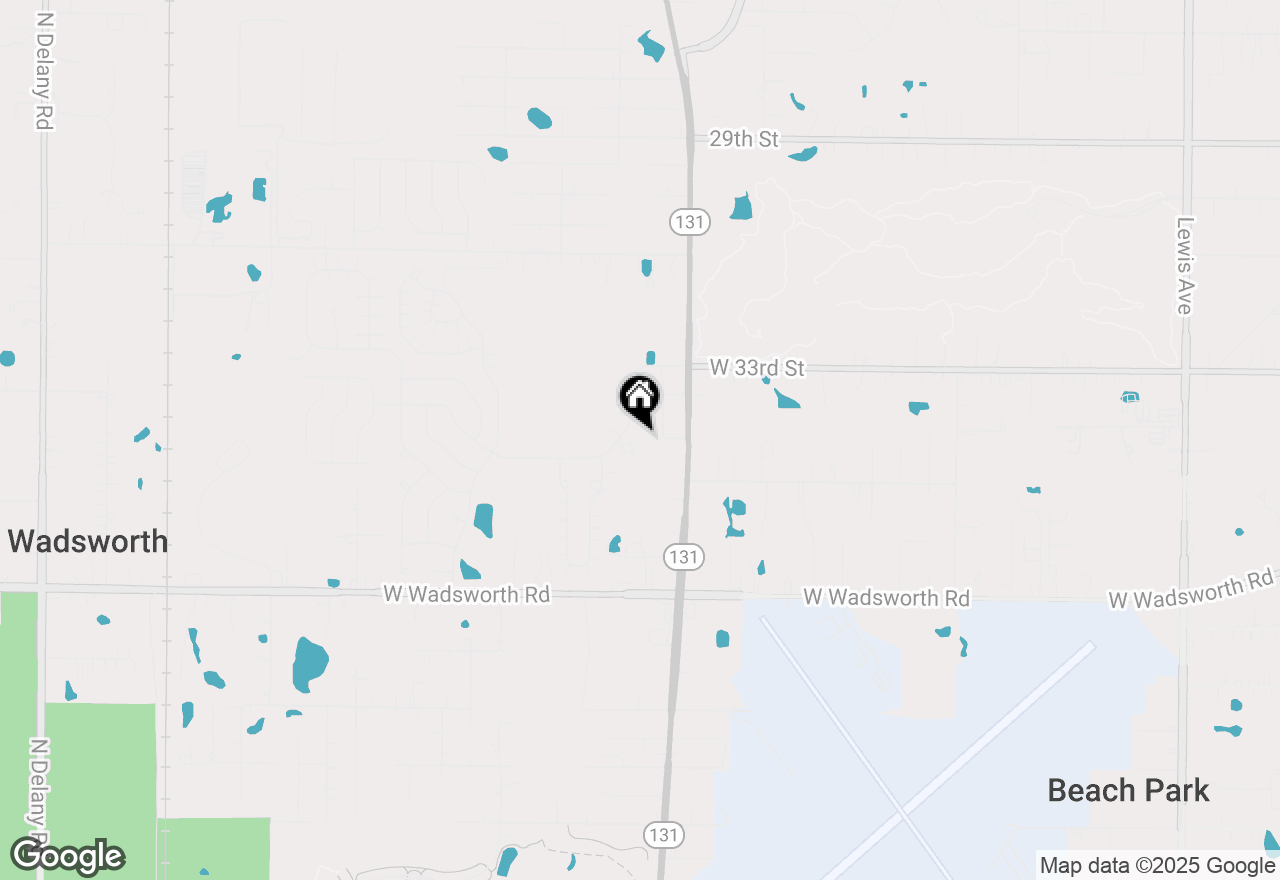 Map of 39302 N Melbourne Court, Beach Park, IL 60083