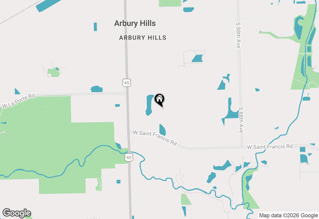 Map of 20018 Waterview Trail, Frankfort, IL 60423