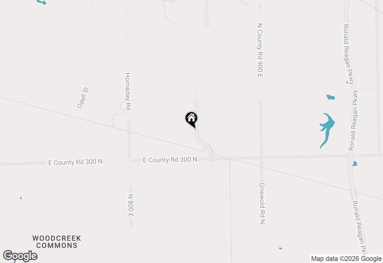 Map of 3222 Fawn Circle, Brownsburg, IN 46112