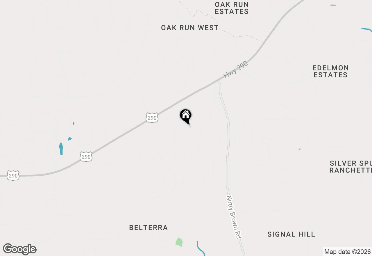 Map of 132 Village Oak Dr, Austin, TX 78737