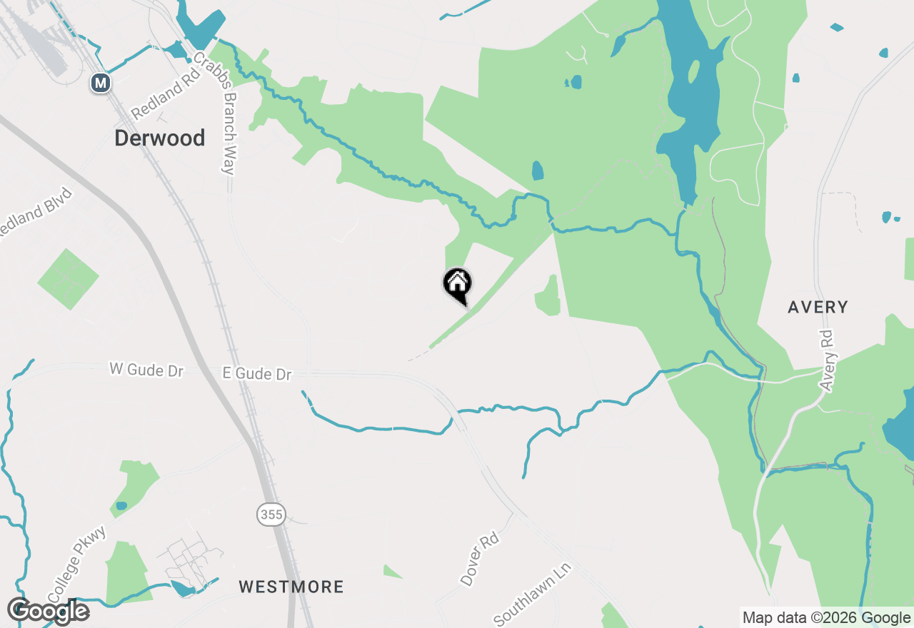 Map of 7201 Dubuque Court, Rockville, MD 20855