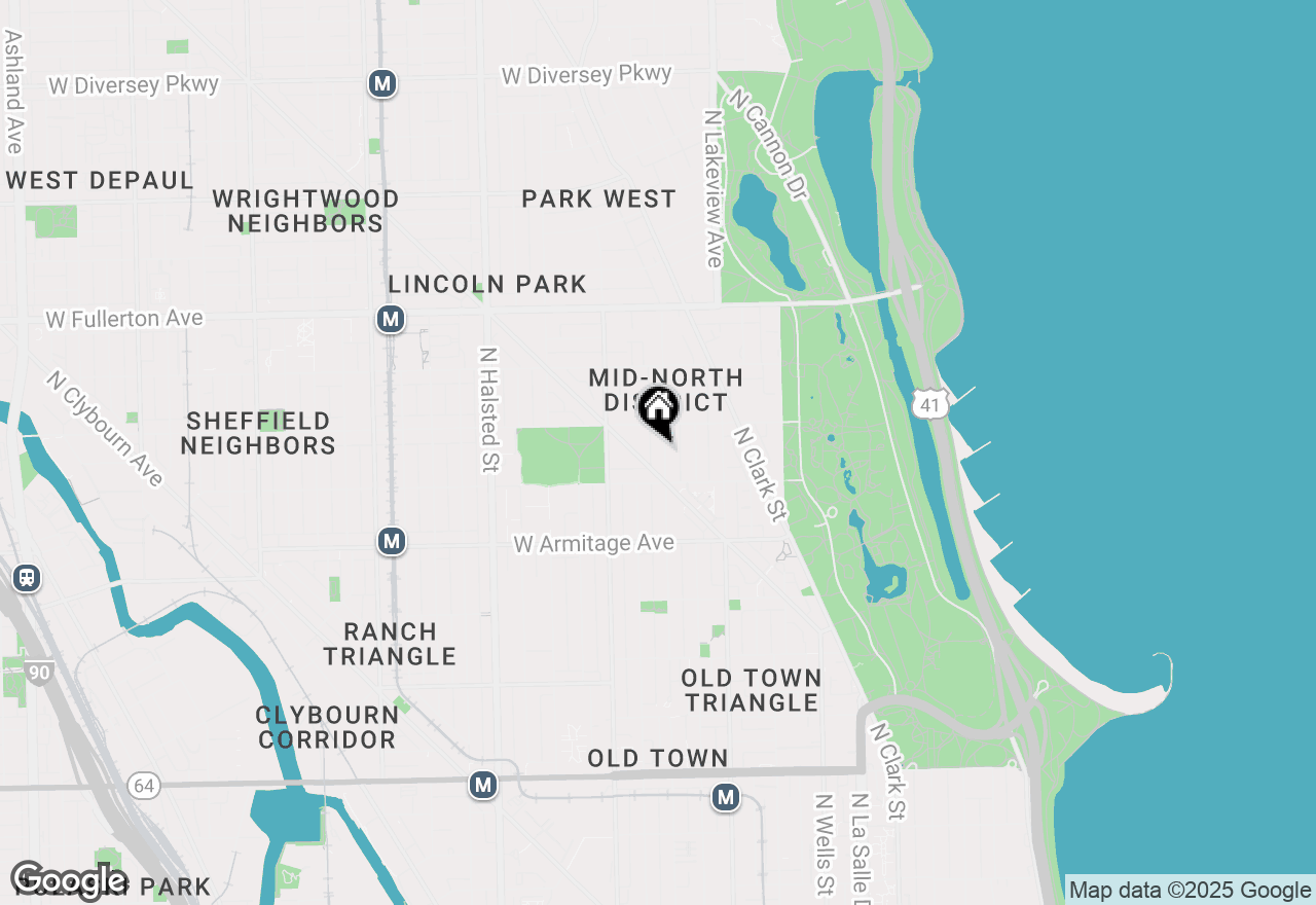 Map of 2130 N Cleveland Avenue, Chicago, IL 60614