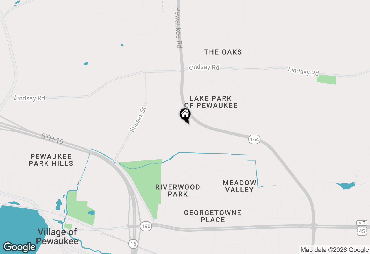 Map of 558 Pewaukee Rd #H, Pewaukee, WI 53072